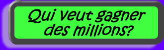 Who wants to be a millionaire?