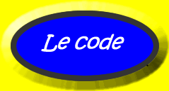 Le code secret...