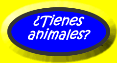 ¿Tienes animales?