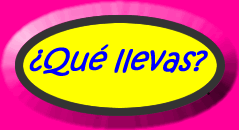 ¿Qué llevas?