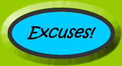 Giving excuses
