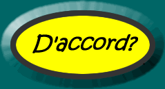 Je suis d'accrod