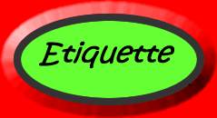 Etiquette at the table